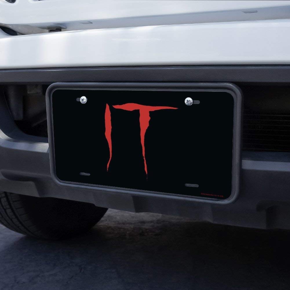 Graphics & More It Movie Logo Novelty Metal Vanity Tag License Plate