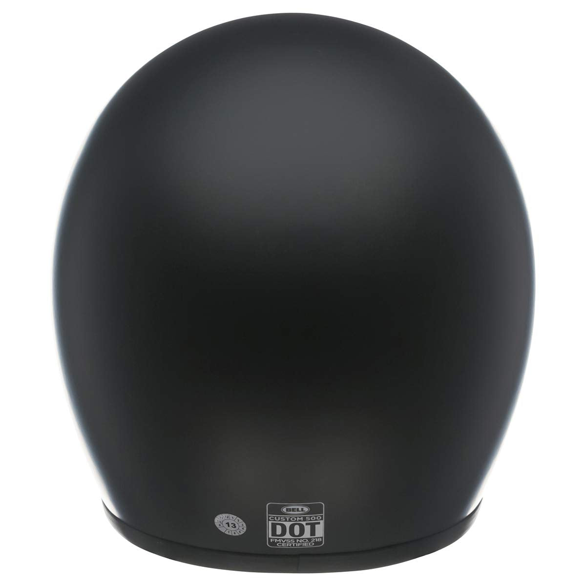 Bell Custom 500 Open-Face Motorcycle Helmet (Matte Black