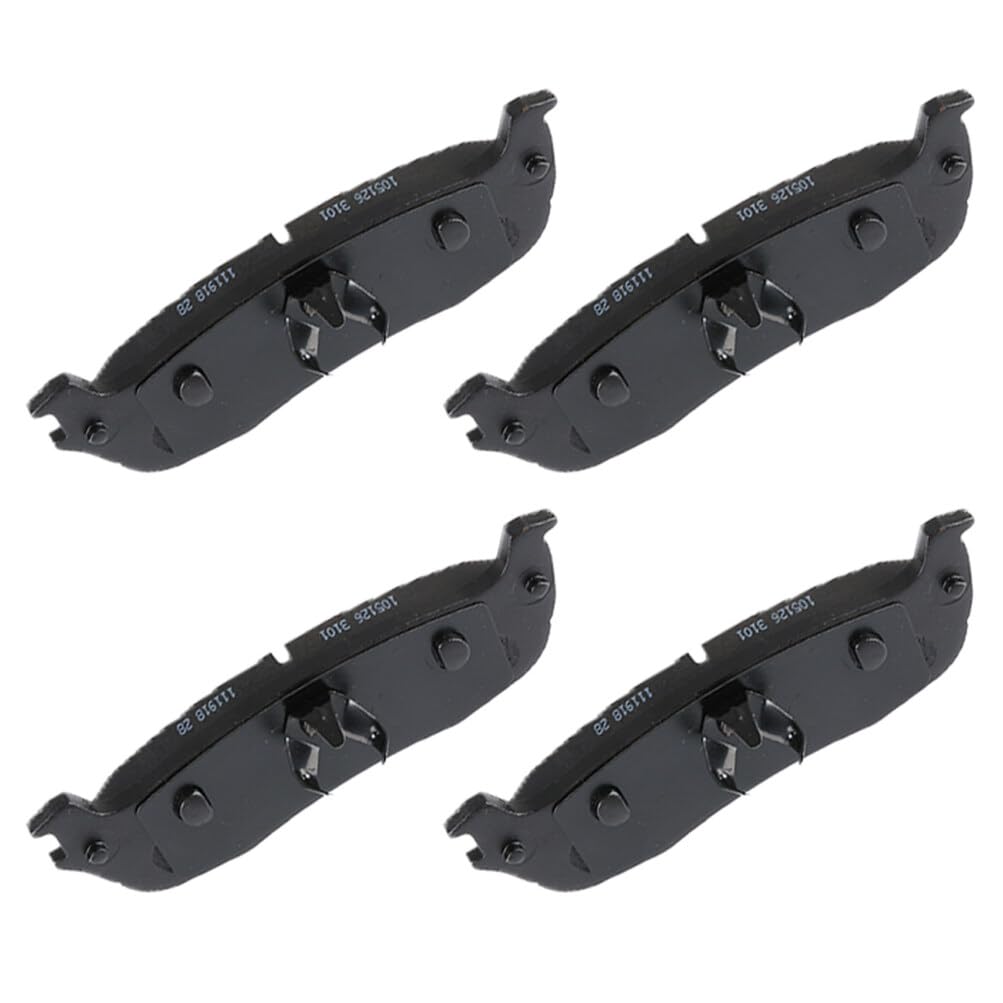 Cciyu D879 Rear Semi-Metallic Disc Brake Pads Kit For Ford Expedition For F-150 For F-150 Heritage For F-250 For Lincoln Blackwo
