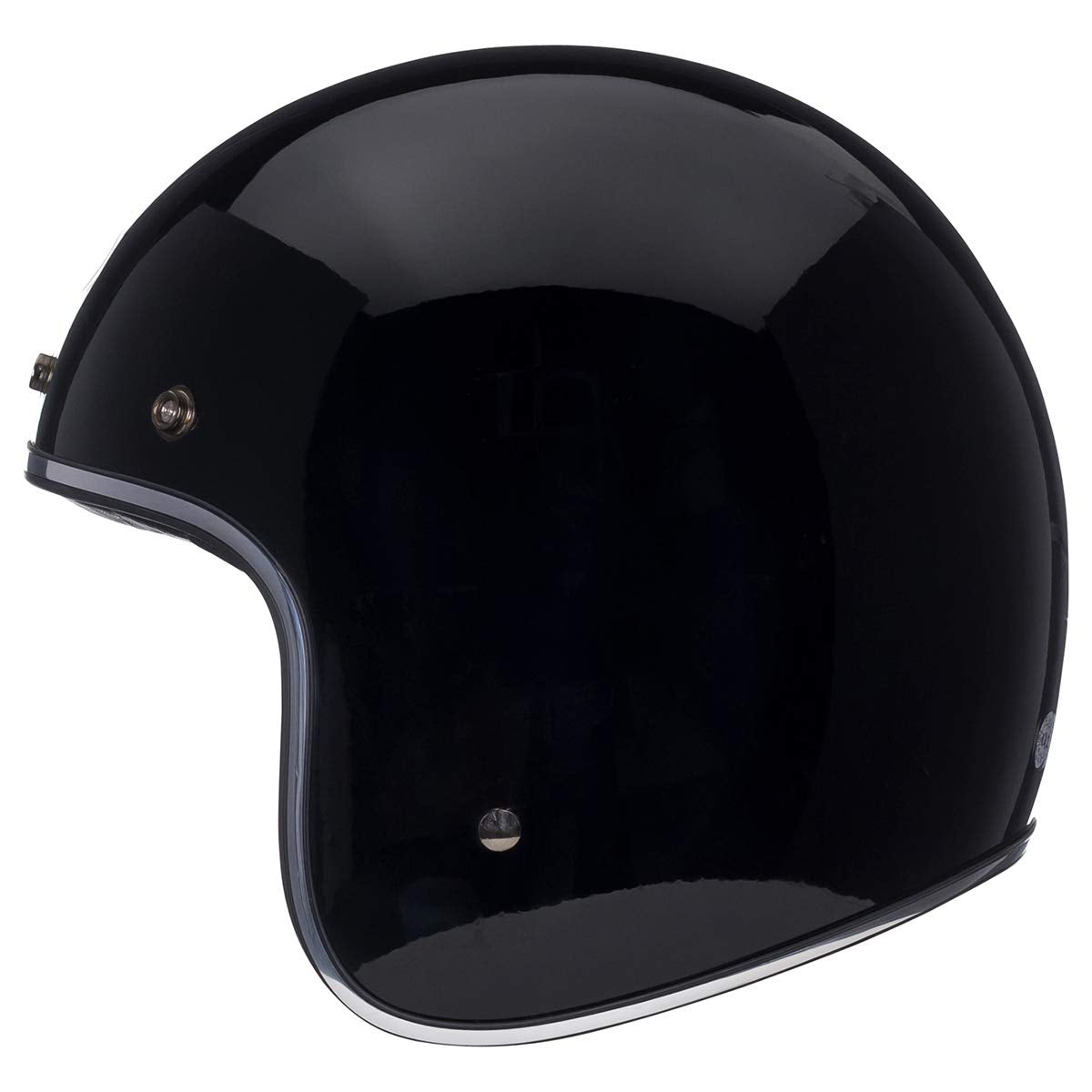 Bell Custom 500 Open-Face Motorcycle Helmet (Gloss Black - X-Large)