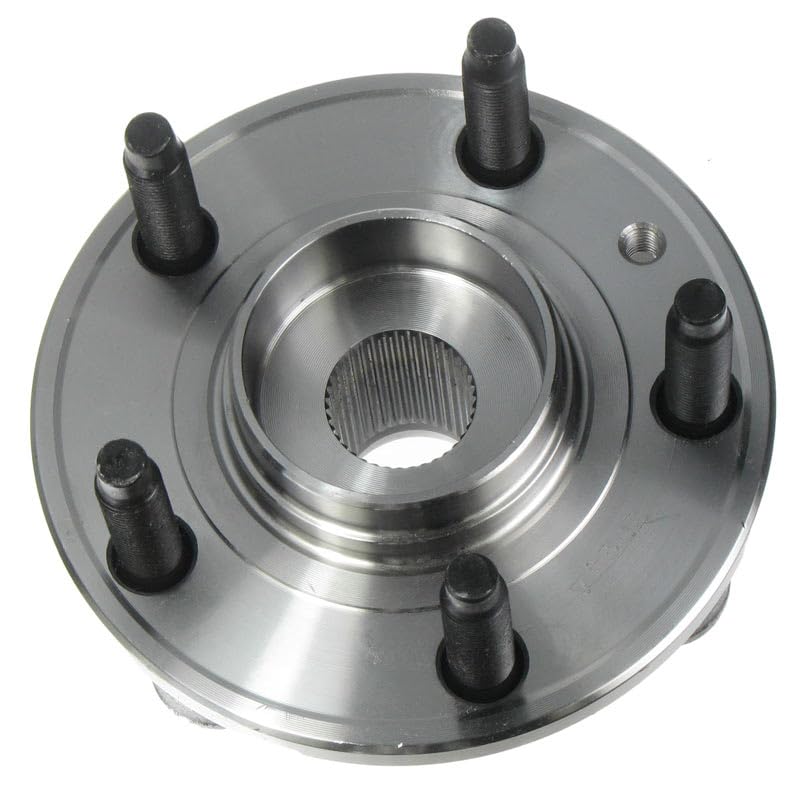 Trq Front Left Right Wheel Hub Bearing Assembly Driver Passenger Side Compatible With 2005-2007 Ford Five Hundred Freestyle 2008