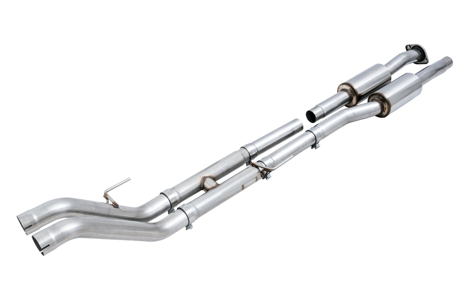 Awe Tuning 2017+ Ford Raptor 1 Fg Resonated Performance H-Pipe - 3015-11044