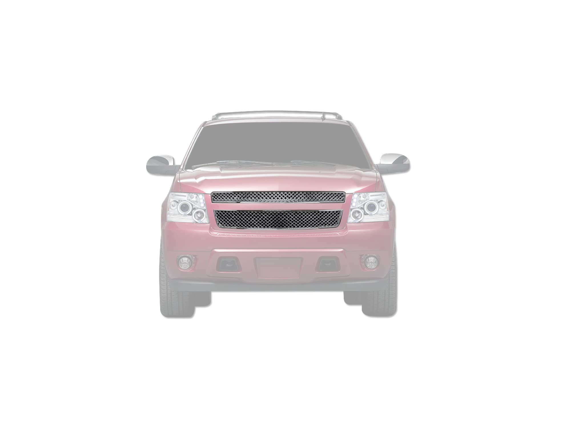 Armordillo 2007-2014 Chevy Avalanche Mesh Grille Chrome