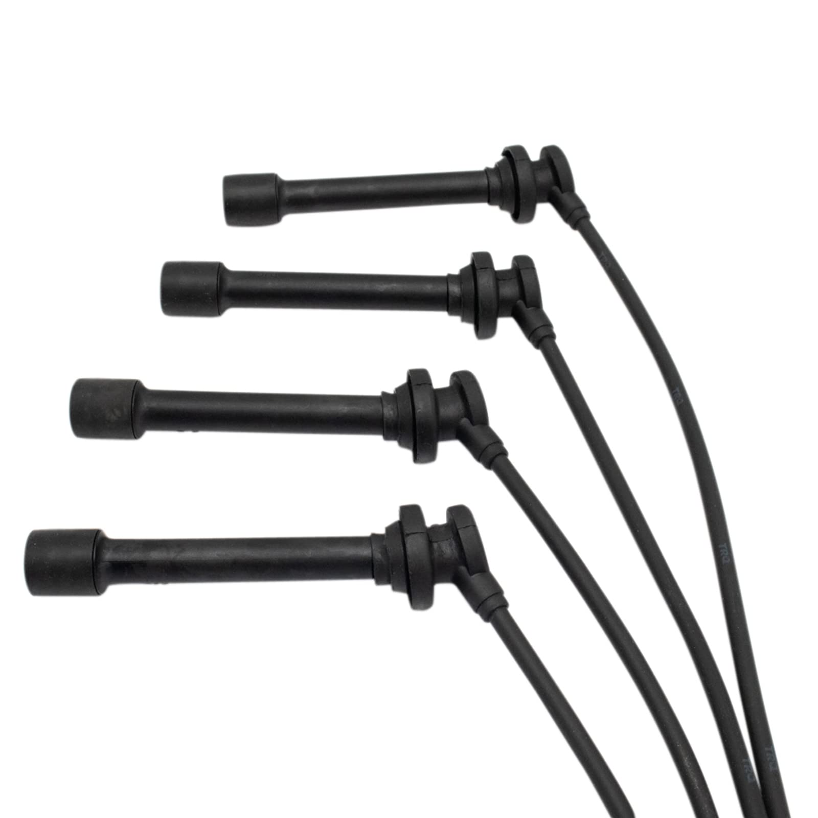 Trq Engine Ignition Spark Plug Wire Kit Set Compatible With Nissan Xterra Frontier L4 2.4L