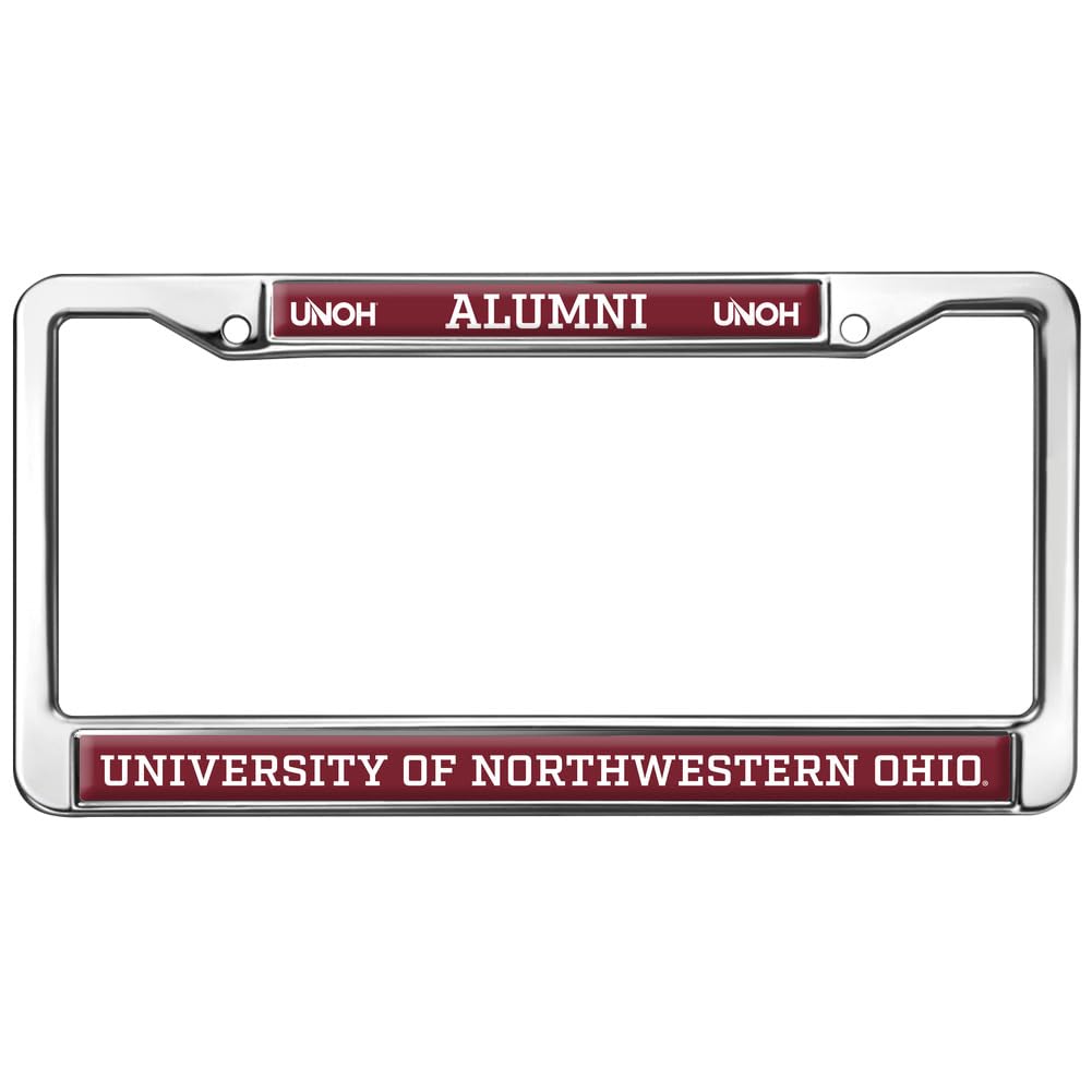 University of Northwestern Ohio Alumni Full Size Standard License Plate Metal Frame