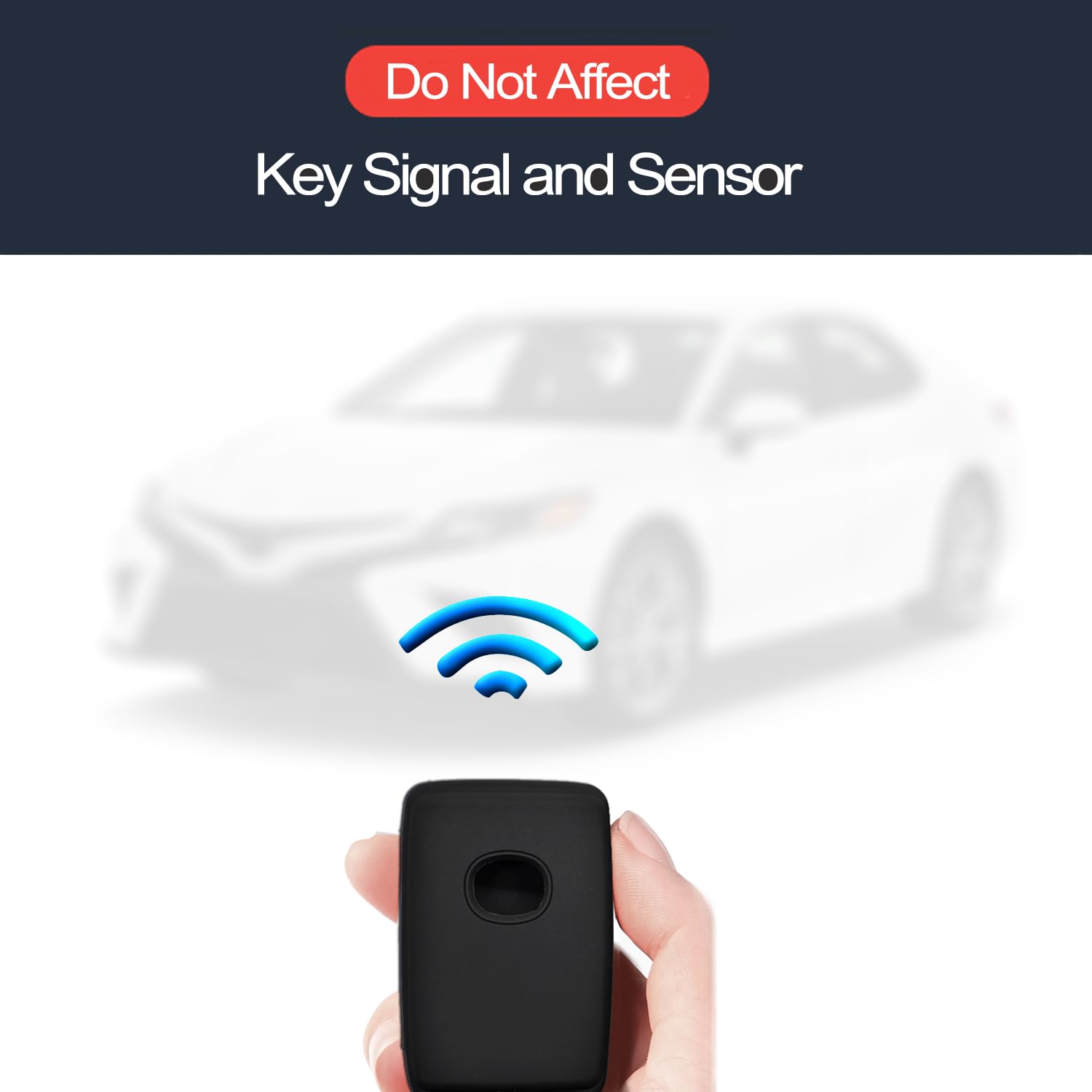 Infipar 2Pcs Compatible With Mazda 3 6 3 Sport Cx-3 Cx-5 Cx-9 Cx-30 Cx-50 Cx-90 Mx-5 Miata Mx-30 Ev Wazske11D01 Black Key Fob Co