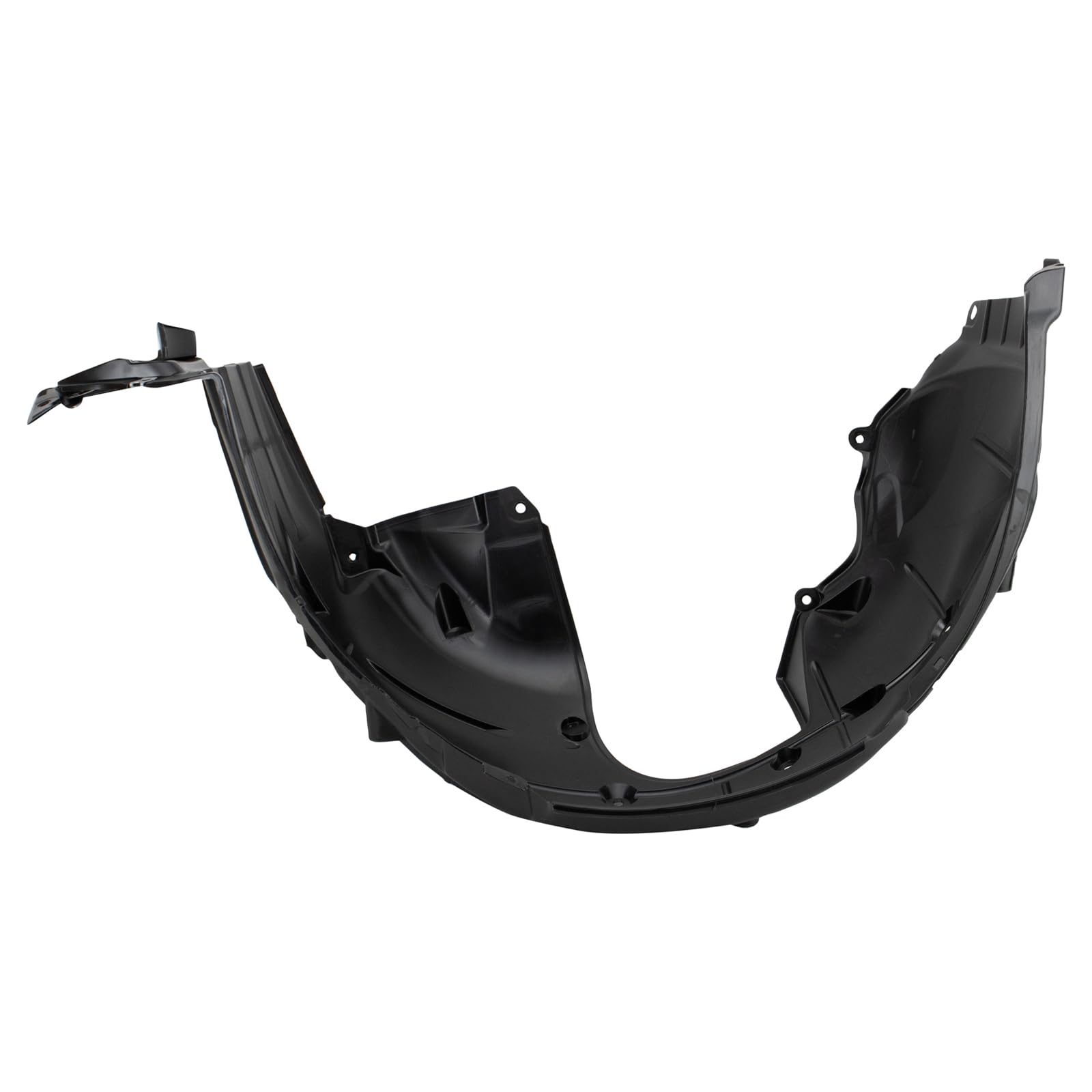 Trq Inner Fender Liner Set Compatible With 2017-2018 Honda Civic Ho1248176 Ho1249158
