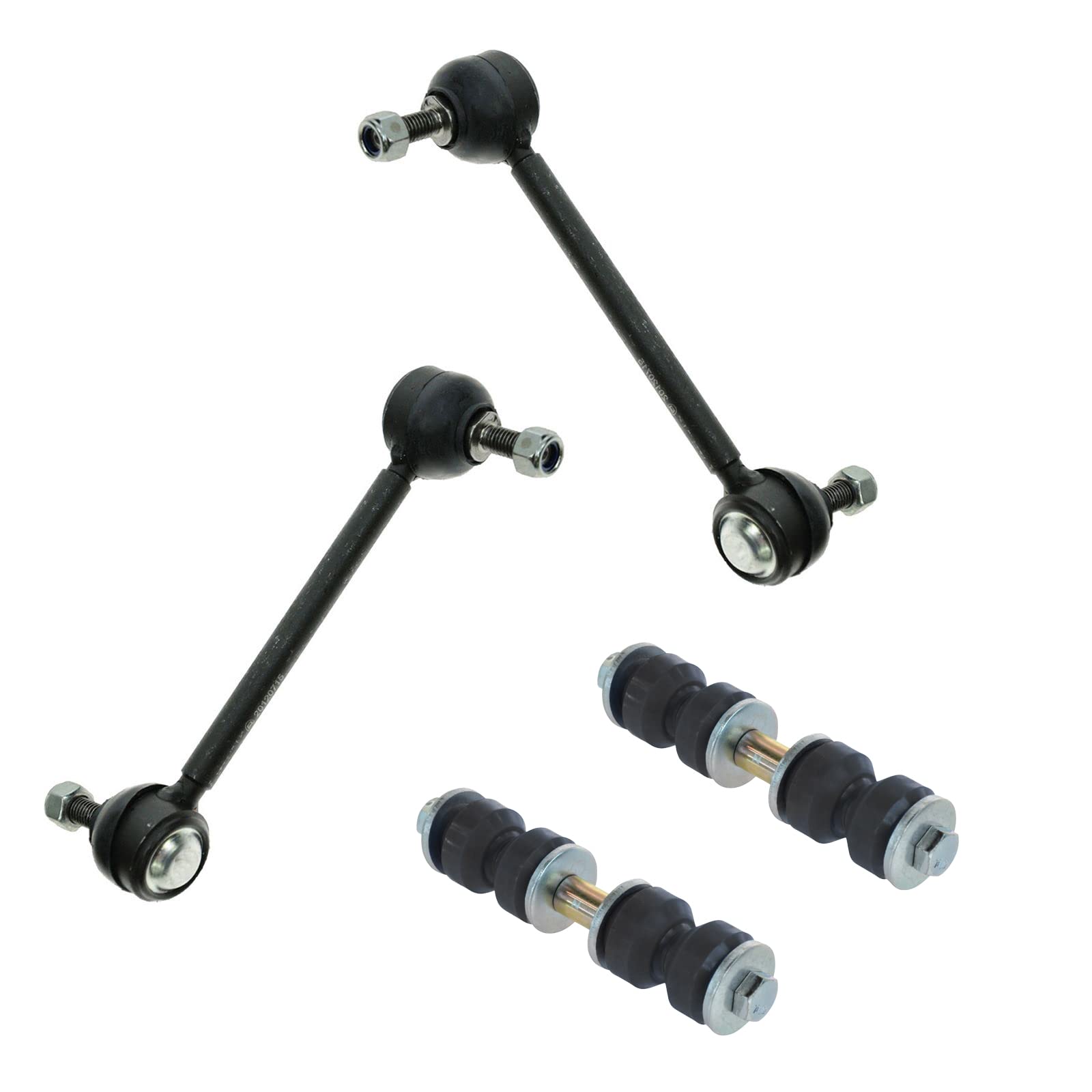 Trq 4 Piece Suspension Kit Front & Rear Sway Bar Link Set For Chevy Buick Olds Gm