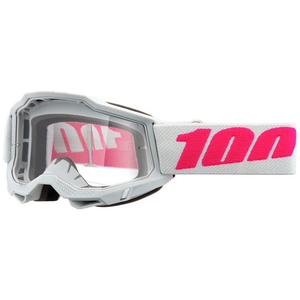 100% Accuri 2 Motocross & Mountain Biking Adult Goggles (Keetz - Clear Lens)