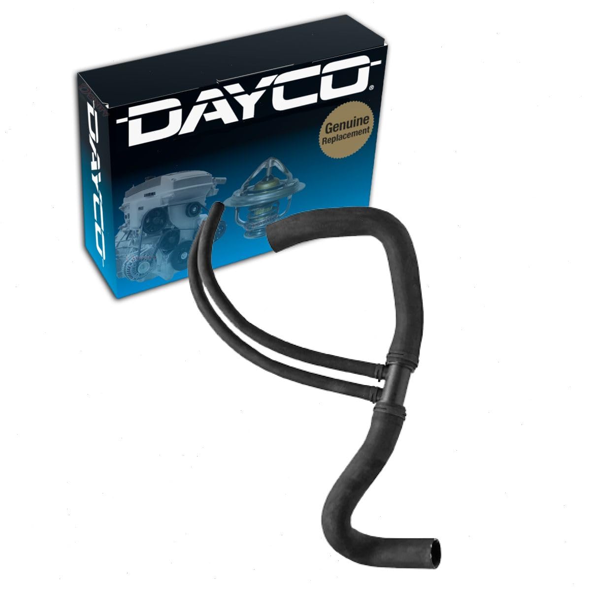 Dayco Lower Radiator Coolant Hose compatible with Ford F-250 Super Duty 5.4L 6.8L V10 V8 1999-2004