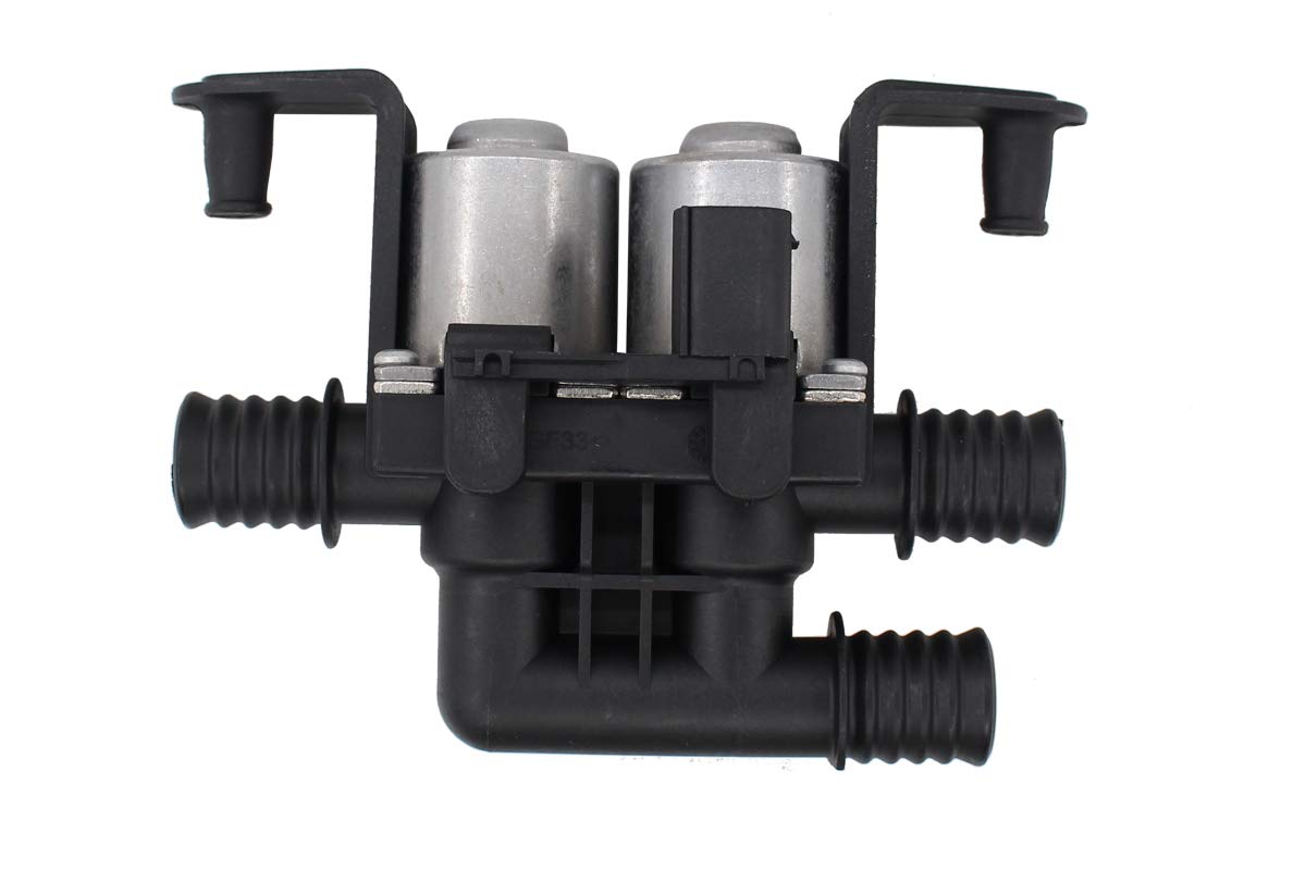 Newyall Water Hvac Heater Control Valve W/Dual Solenoid For Bmw X5 2004-2018 X6 2008-2019