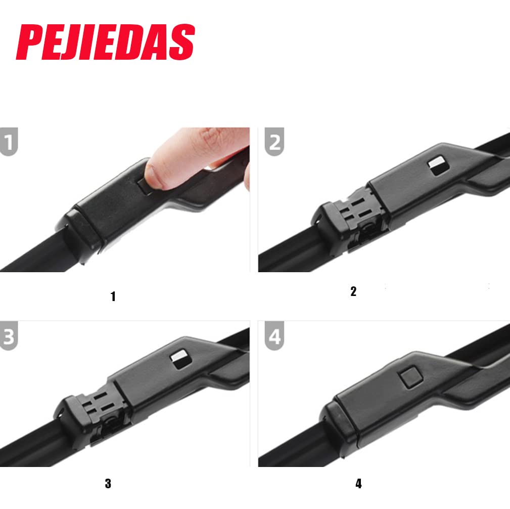 3 Wiper Blades For Subaru Forester 2019 2020 2010 2022, Front Wiper Blades + Rear Wiper Blades, Oe Original Style (26 + 17 + 14 - Pack Of 3)