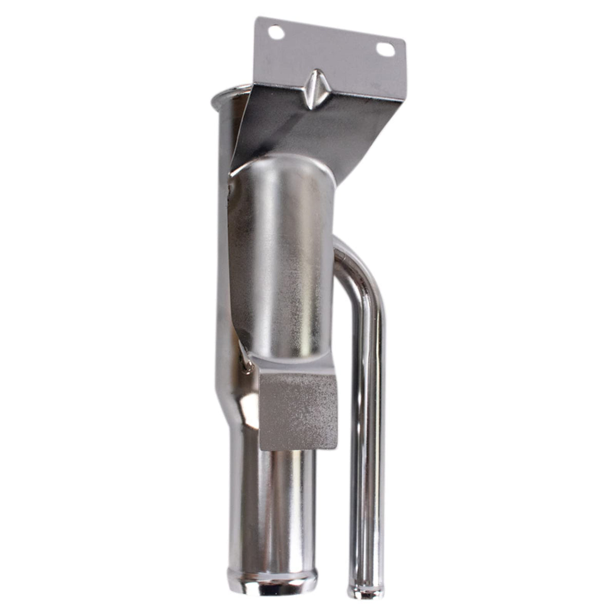 TRQ Fuel Tank Filler Neck Silver Compatible with 1988-1992 Jeep Cherokee 1990 Wagoneer
