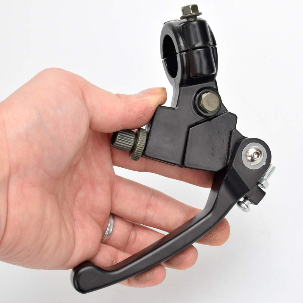 HIAORS Black Folding Clutch and Brake Lever Set for 7/8 Handlebars - Compatible with Apollo RFZ TaoTao SSR Thumpstar 50cc 125cc 150