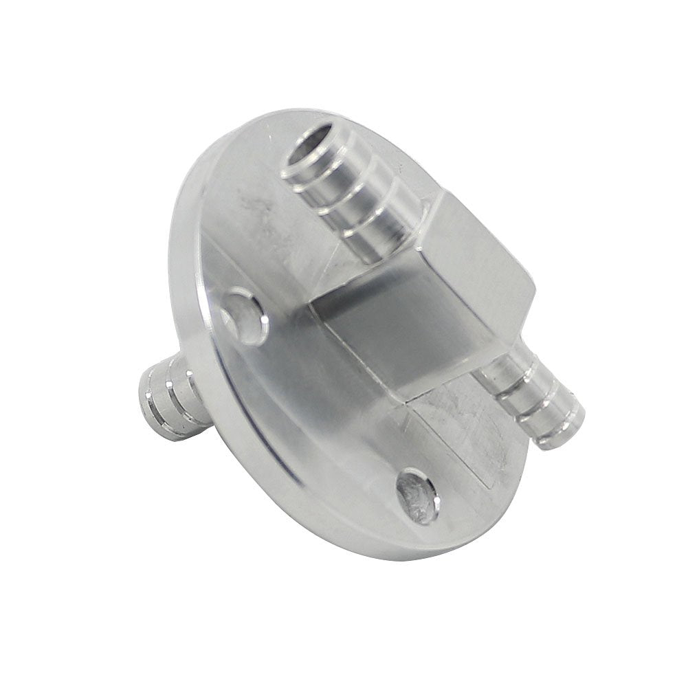 Alpha Rider Solid 6061-T6 Aluminum Billet Fuel Pickup Gas Pump Tank For Yamaha Rhino 660 Carb Models