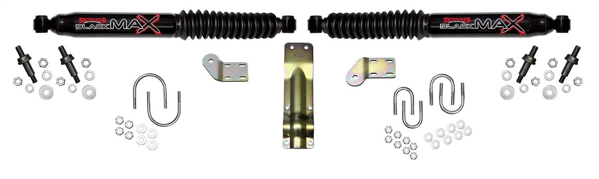 Skyjacker 8270 Dual Steering Stabilizer Kit (for Dodge Ram 1500/2500/3500 - Black)