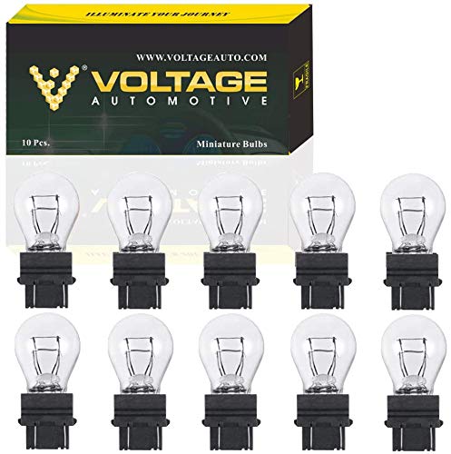 Voltage Automotive 3047 Automotive Brake Light Turn Signal Side Marker Tail Light Bulb (Box Of 10)