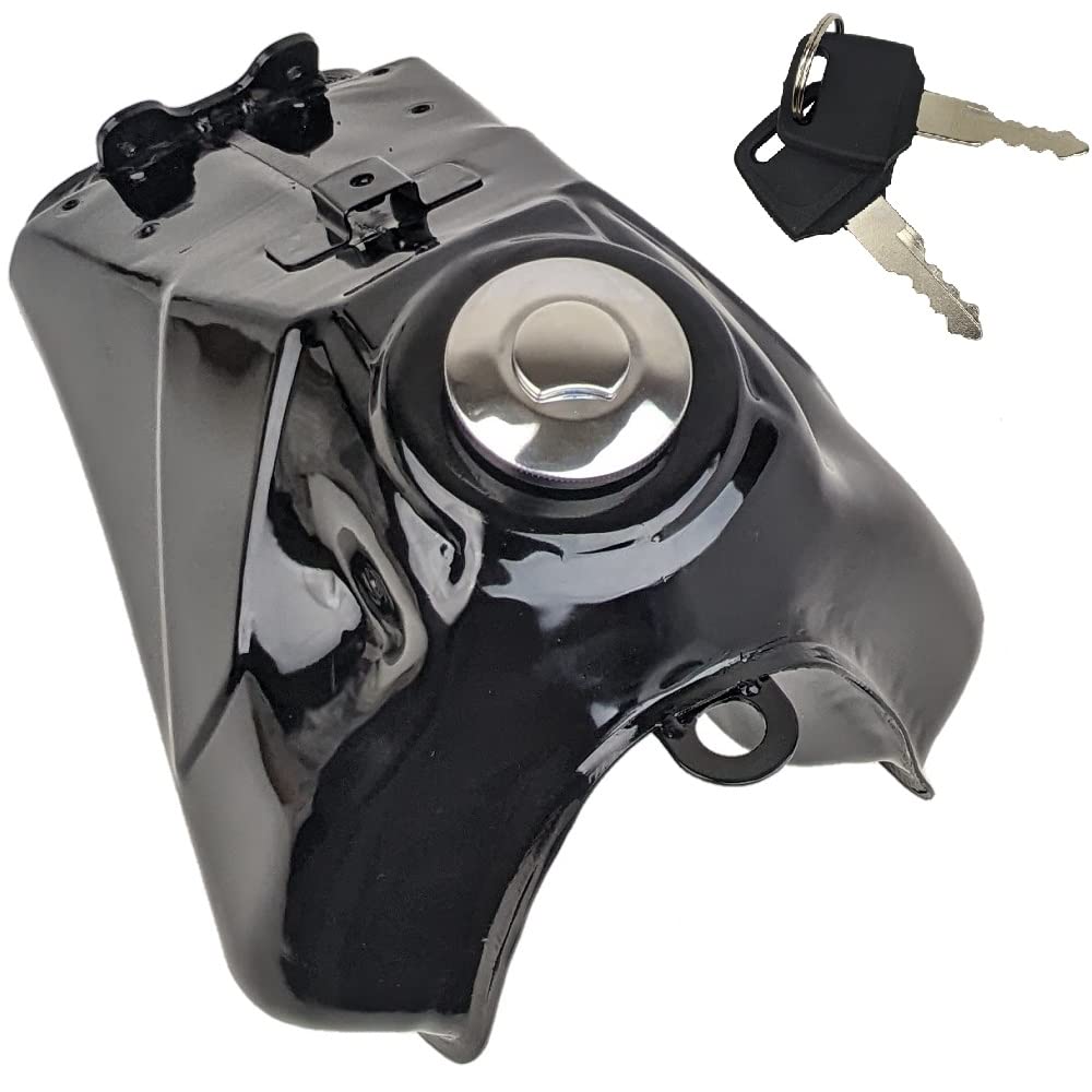 RedCap OEM Apollo Steel Metal Fuel Gas Tank & Gas Cap for APOLLO RFZ DB-X4/5/6, DB-X14/15/16, DB-X18/19 Dirt Pit Bike Motorcylcl