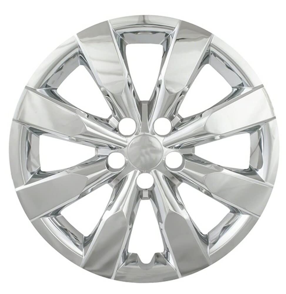 Fits 14-15 Toyota Corolla 16'' Wheels-4Pc Chrome Hubcap Wheel Covers