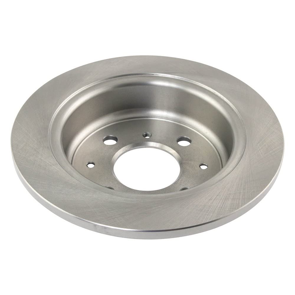 Trq Rear Brake Rotors Set Solid Compatible With 1990-1994 Acura Integra 1990-1991 Honda Crx