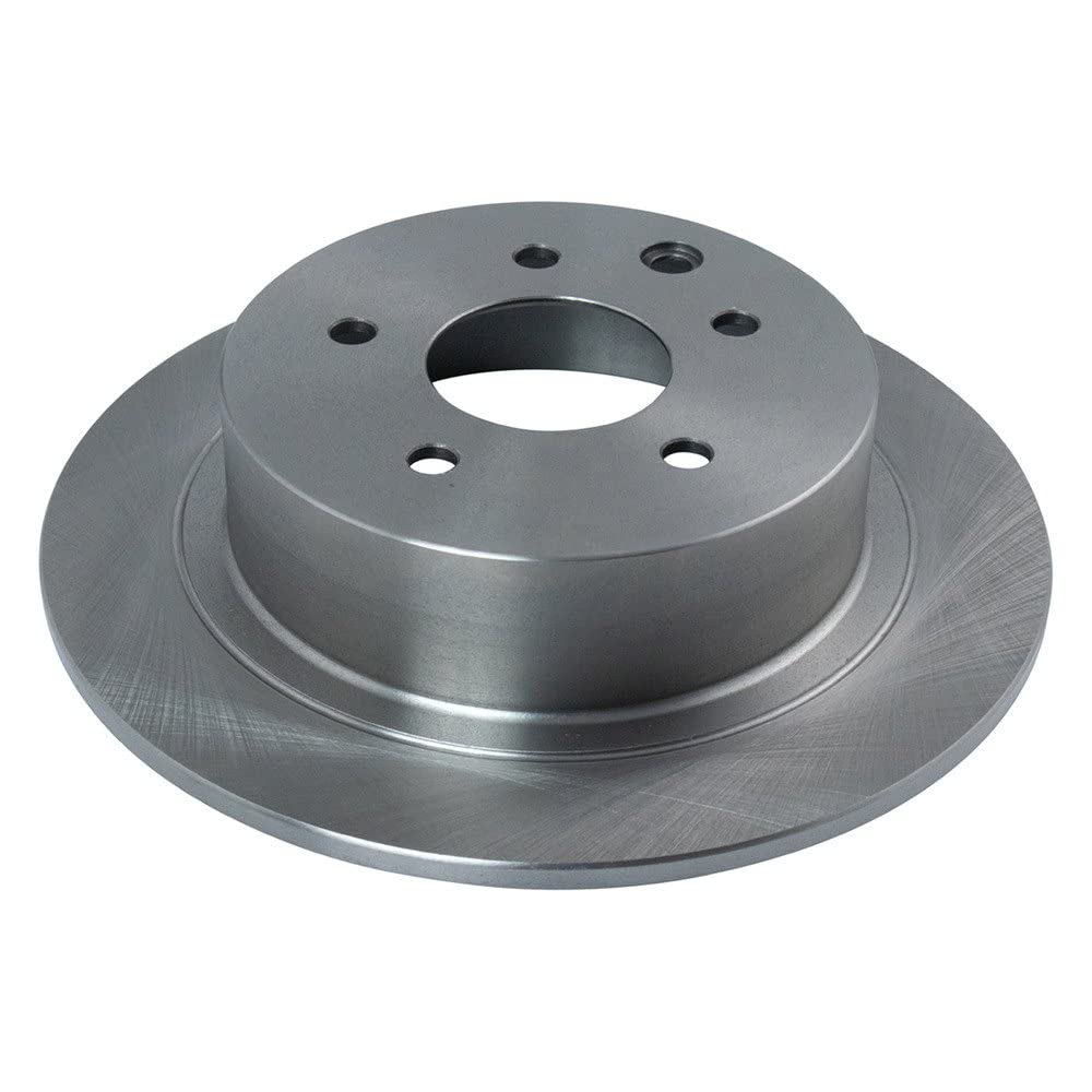 Trq Rear Brake Rotors Set Solid Compatible With 2002-2022 Nissan Altima 2011-2017 Juke 2004-2018 Maxima 2007-2019 Sentra
