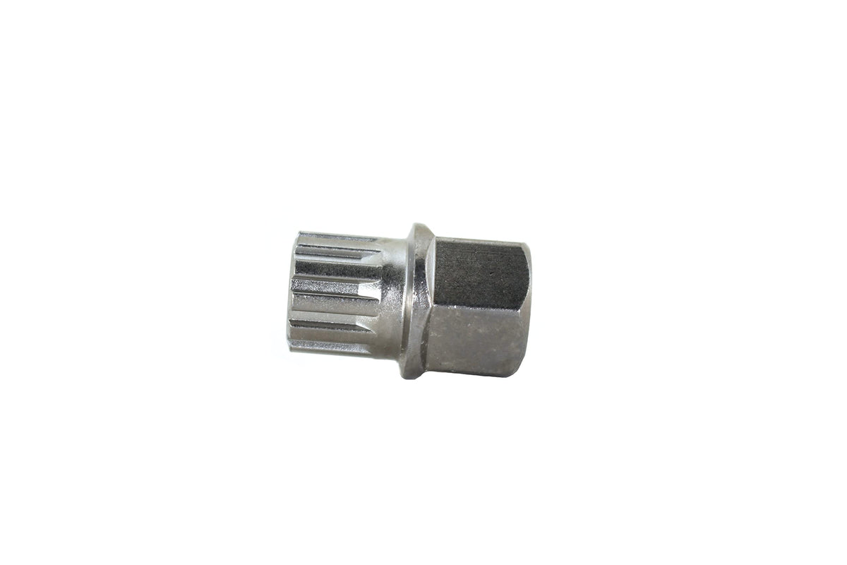 Temo 15/11Pt Wheel Lock Nut Screw Removal Key Anti-Theft Lugnut Socket S3054 For Bmw Vehicles