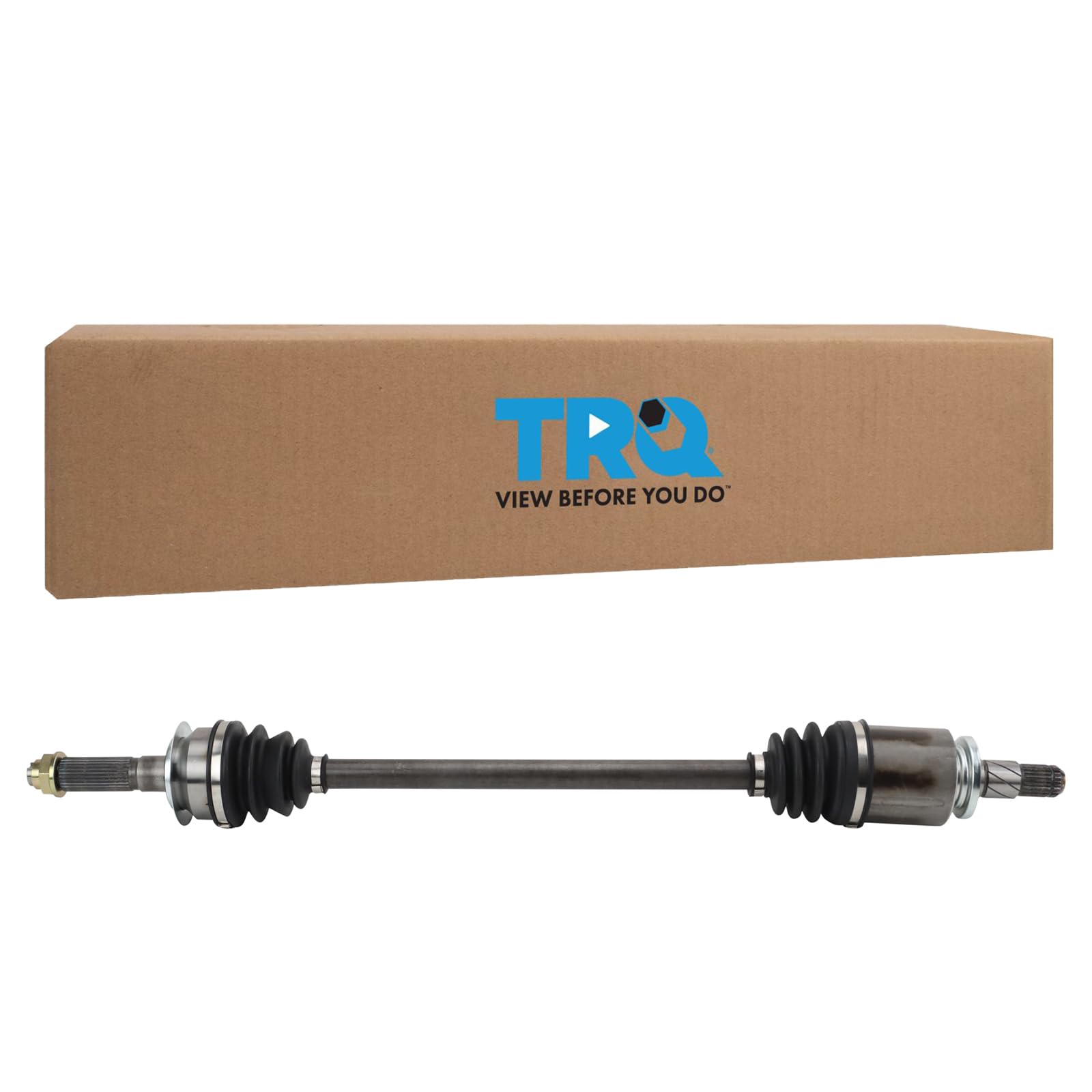 Trq Rear Left Right Cv Axle Shaft Assembly Driver Passenger Side Compatible With 2008-2014 Subaru Impreza