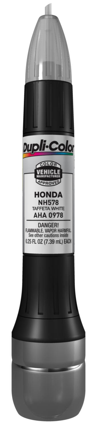 Dupli-Color Aha0978 Scratch Fix All-In-1 Exact-Match Automotive Touch-Up Paint - Honda Taffeta White - 0.25 Oz. Paint Pen