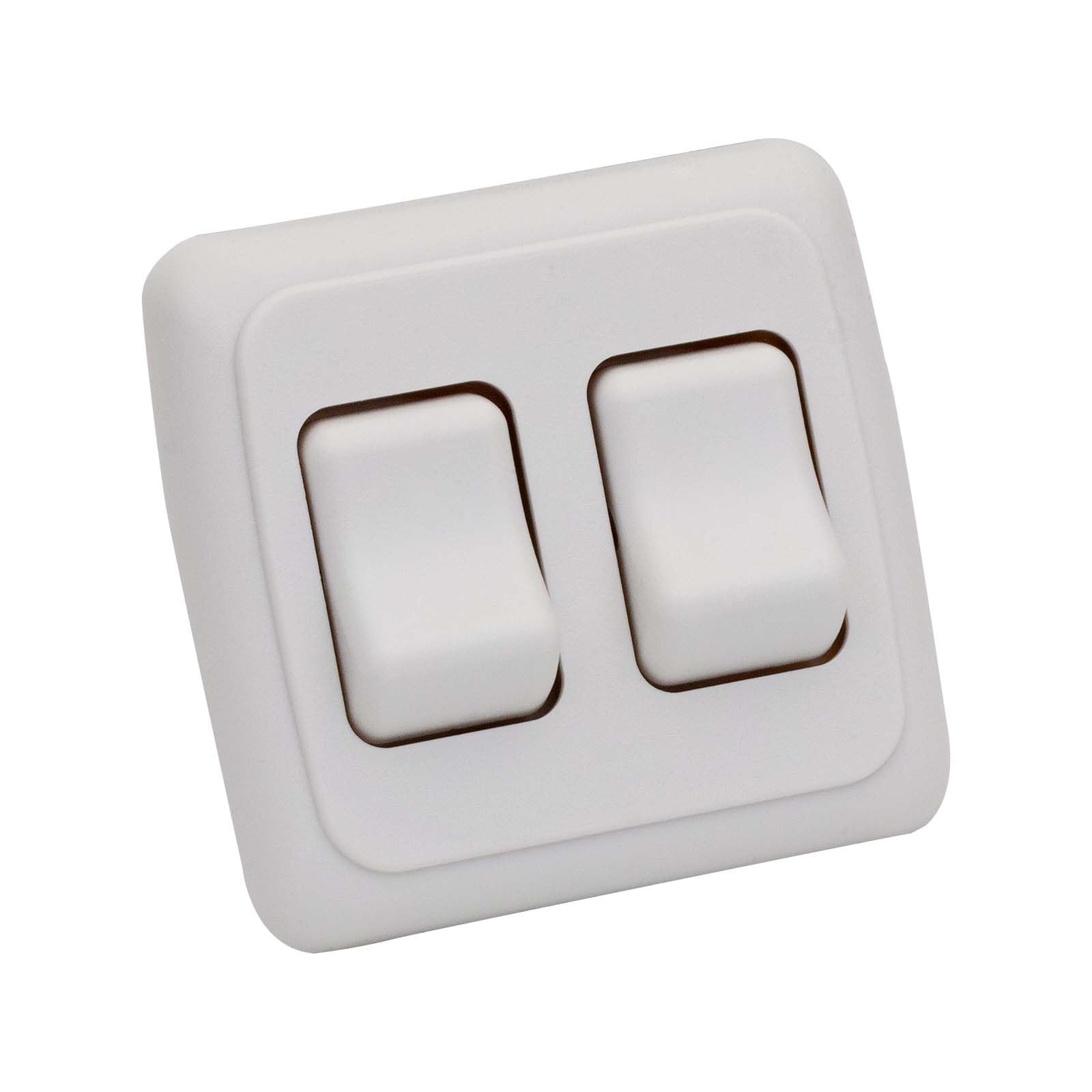 Double Spst On-Off Switch With Bezel, Technology Components 12V Light Switch Rv Switch | Rv Electrical | Toggle Switch For Rv, C