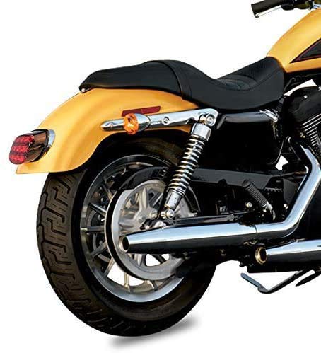 Nthreeauto Red Led Rear Tail Lights Motorcycle Taillights Brake Running Compatible With Harley Touring Dyna Road King Electra Glide Street Bob