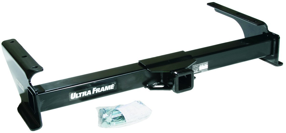 Draw-Tite 41906 Class 4 Ultra Frame Trailer Hitch, 2 Inch Receiver, Black, Compatible with Select Ford E-350 Econoline Super Duty, Ford E-350 Econoline, Ford E-250 Econoline, Ford E-150 Econoline