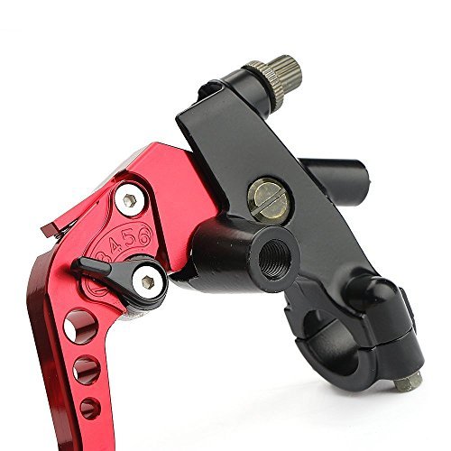 Lisylineauto Motorcycle 7/8'' 22Mm Handlebar Brake Master Cylinder Clutch Lever Left & Right Set Compatible With Harley Honda Ka