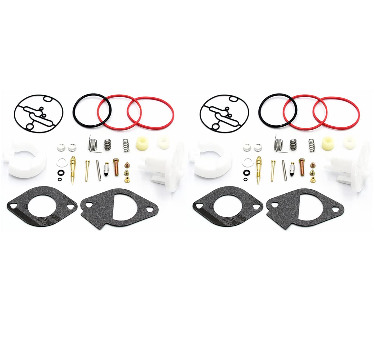 WaruiTT 796184 Carburetor Repair Kits for BS Master Overhaul Nikki Carbs 698787 699900 699521 792369 790032 (2Pack)