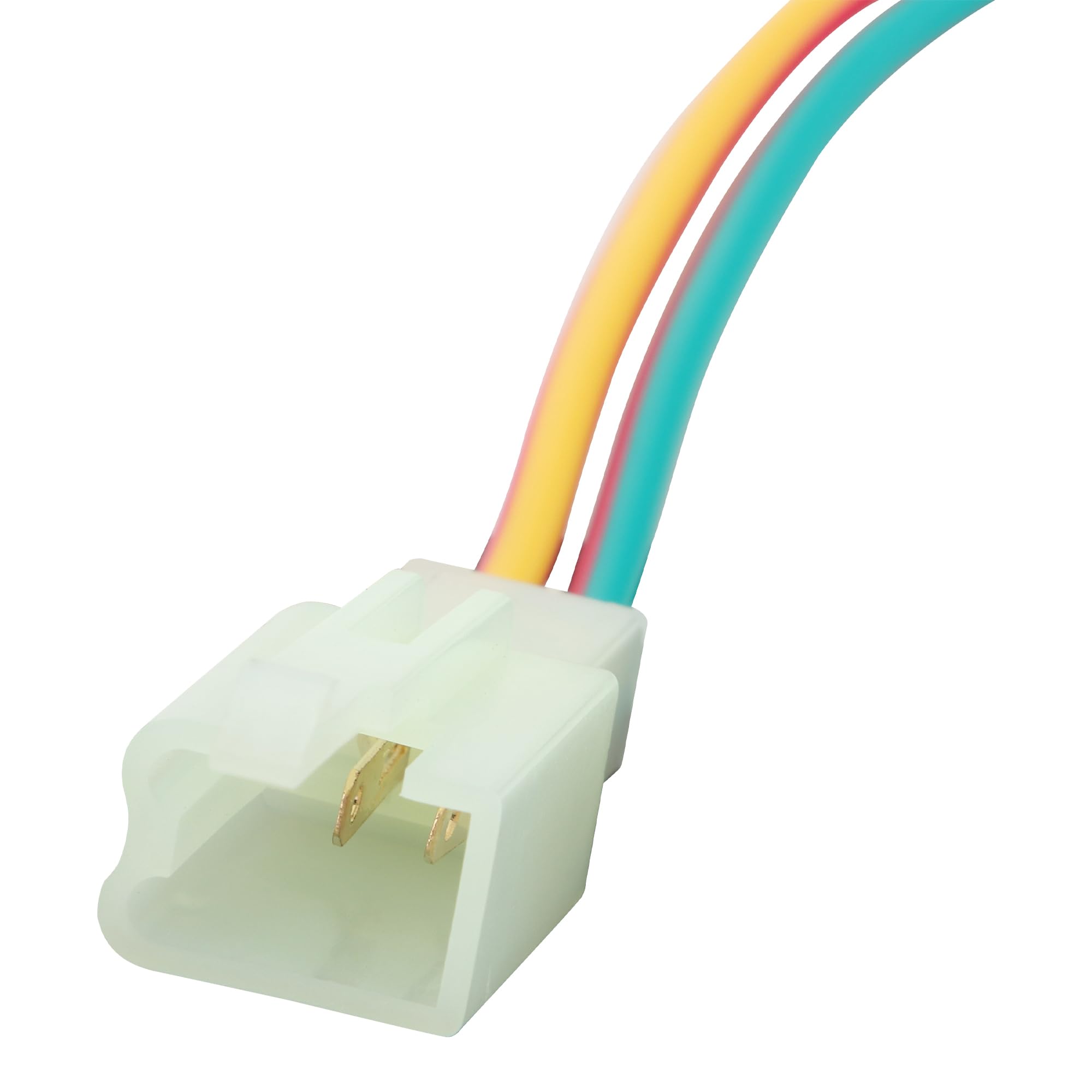 GOOFIT 2 Pin Starter Solenoid Relay Replacement for 50cc 70cc 90cc 110cc 125cc Taotao Kazuma Sunl ATV Dirt Bike Pocket Bike Go K