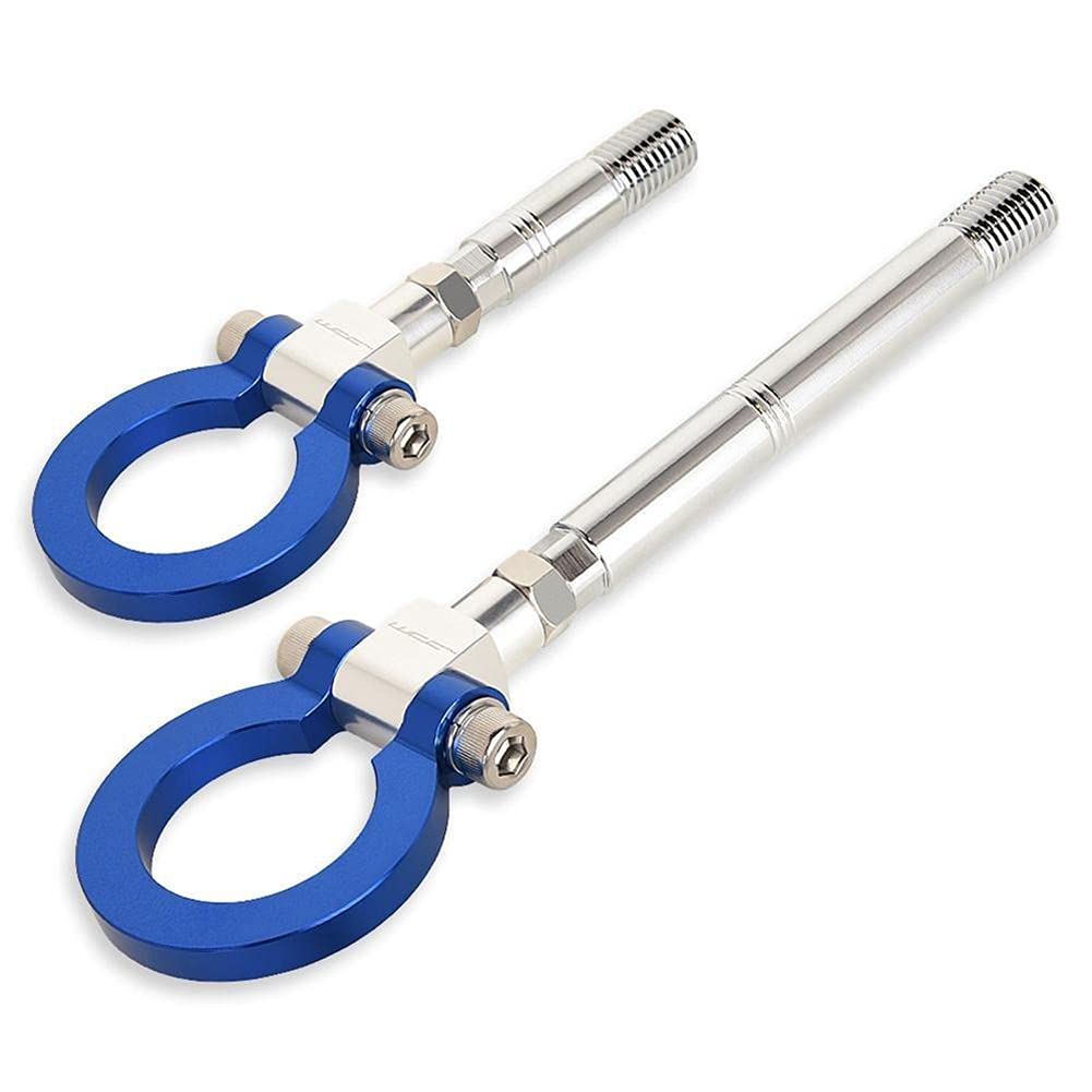 SR1 Performance C7 & C8 Corvette Premium Tow Hook for 2014-2025 Corvettes (Front & Rear, Blue)