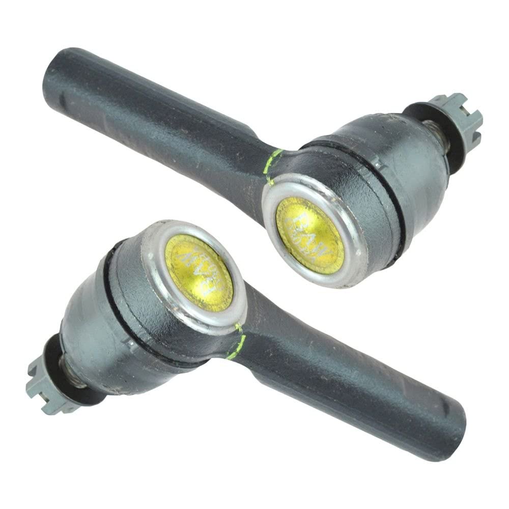 TRQ Front Outer Tie Rod Set Compatible with 2007-2011 Honda CR-V 2011-2012 CR-Z