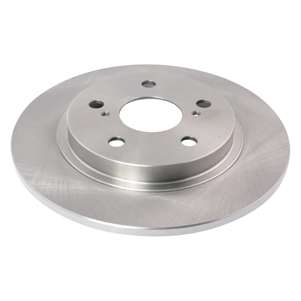 Trq Rear Brake Rotors Set Solid Compatible With 2009-2010 Pontiac Vibe 2016 Scion Im 2008-2015 Xb 2017-2018 Toyota Corolla Im 20