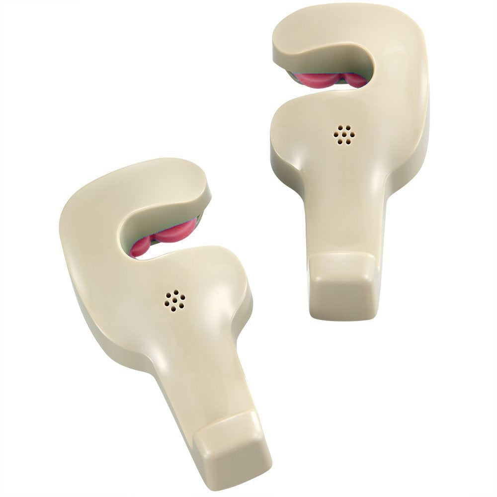 Ipely Universal Car Vehicle Back Seat Headrest Hanger Holder Hook For Bag Purse Cloth Grocery (Dark Beige -Set Of 2)…