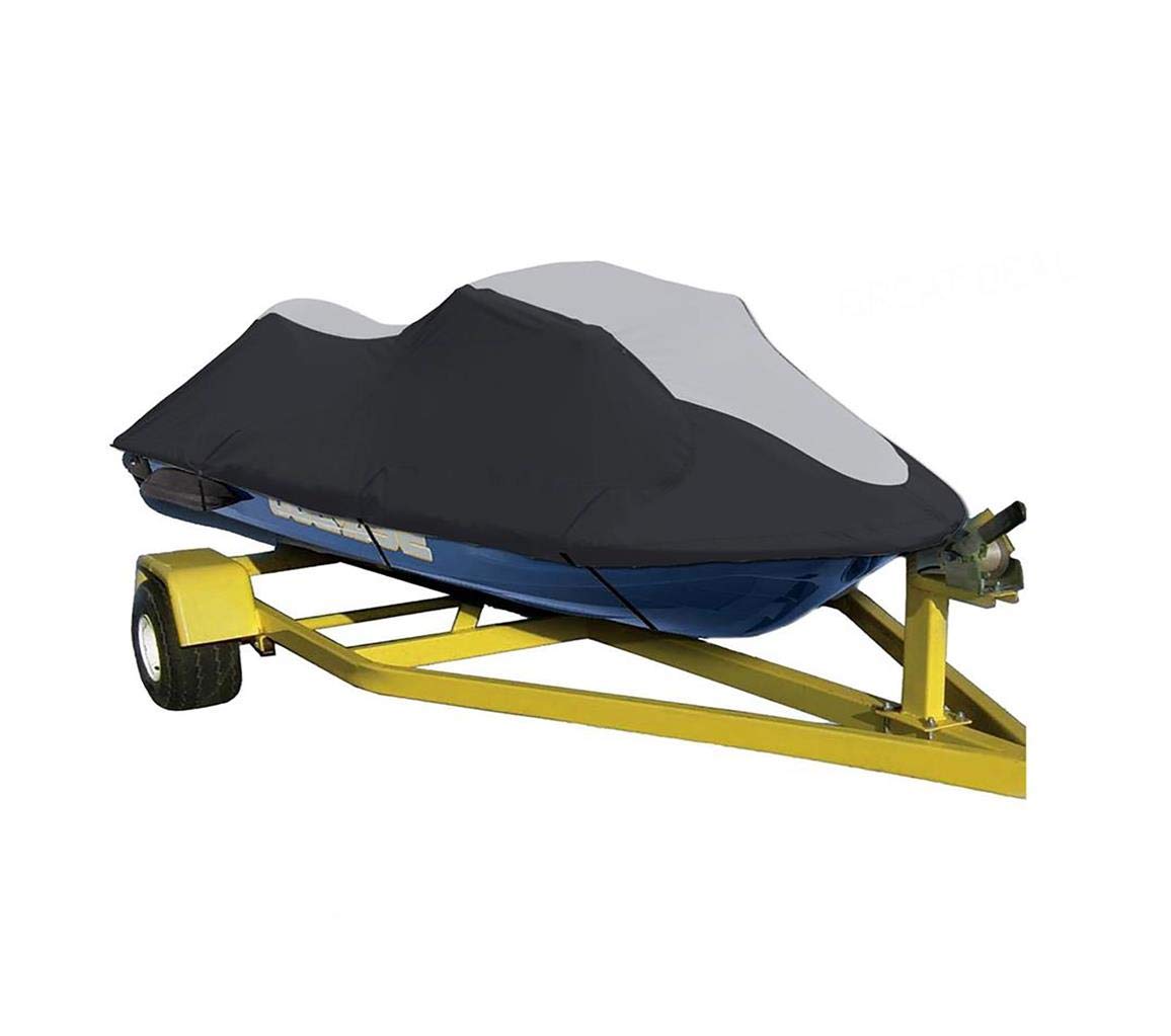 Compatible for SeaDoo Sea Doo Bombardier PWC GTI 3 Seater Jet Ski Cover 1996-2009 600 Denier