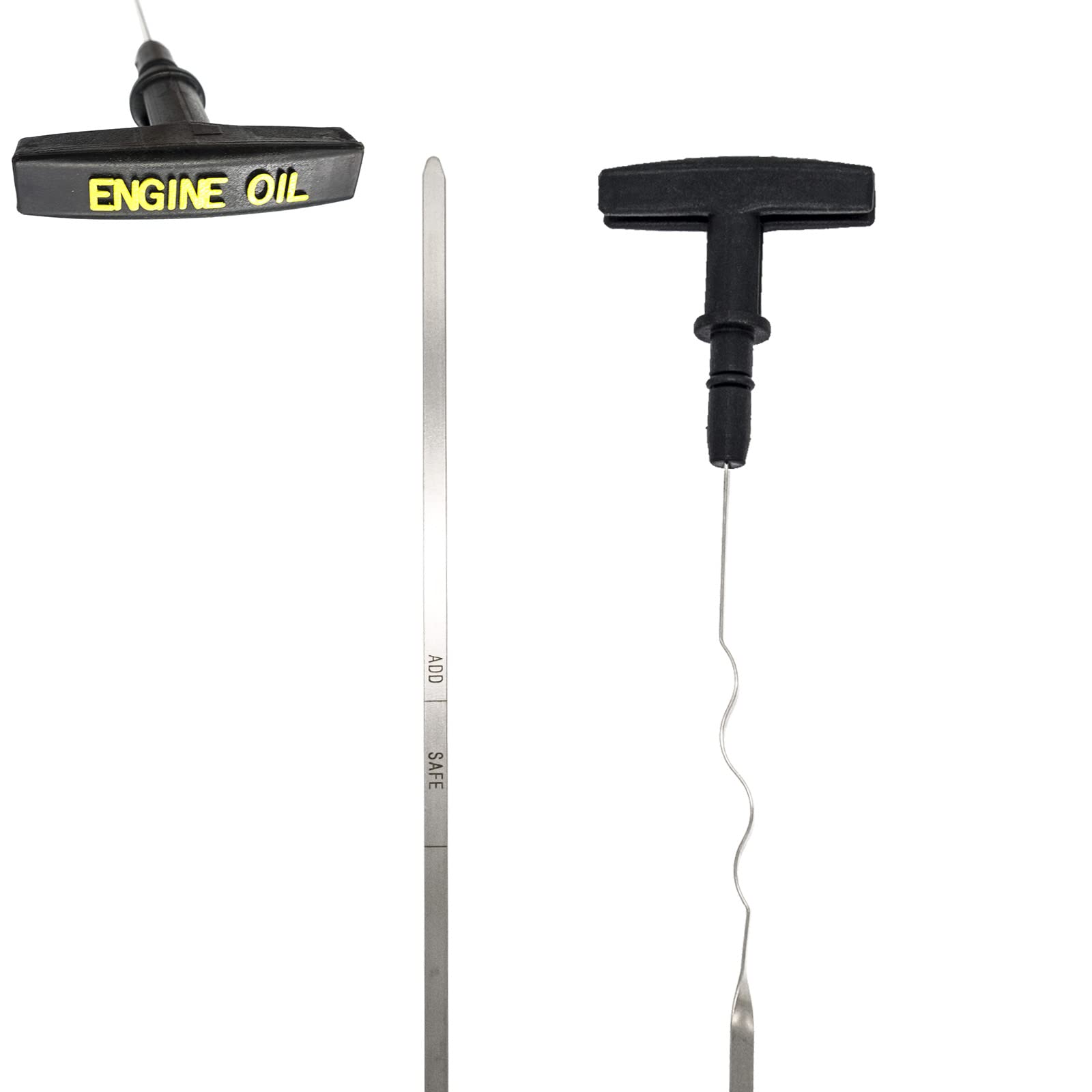 3Mirrors Engines Oil Dipstick Compatible With 2003-2006 Dodge Ram 2500 3500 5.9L Cummins Diesel 6 Cylinder Engine Ohv Turbocharged Stainless Steel Level Indicator 5086843Ab