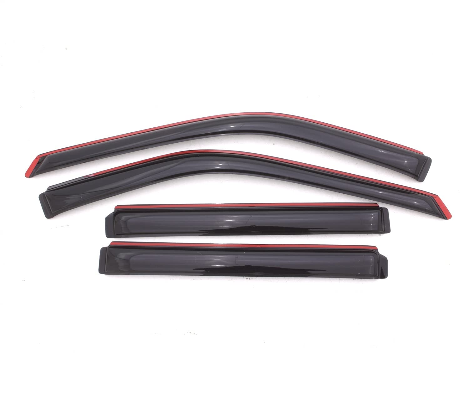 Auto Ventshade [AVS in-Channel Rain Guards for 2011-2019 Ford Explorer, 4 pcs. | Window Vent Visors - Smoke | 194293