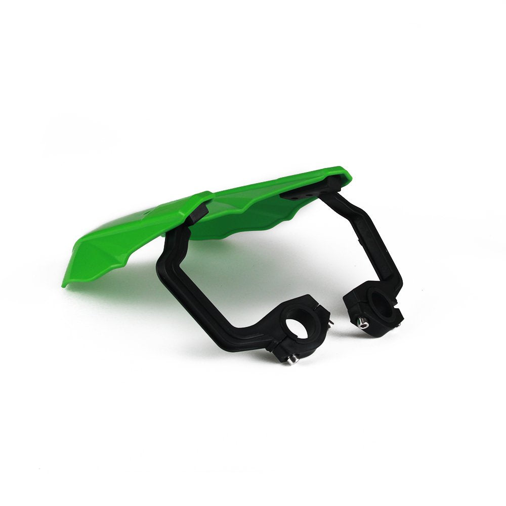AnXin Green Motorcycle Handguards for 7/8 & 1 1/8 Handlebar - Universal Fit for KLX, KX Dirt Pit Bikes & ATVs