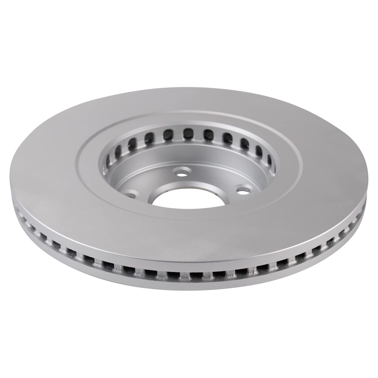 Trq Front Brake Pad & Rotor Kit Brake Pads Brake Rotor Semi-Metallic Premium G-Coated Compatible With 2019 Mazda Cx-5 2016-2018