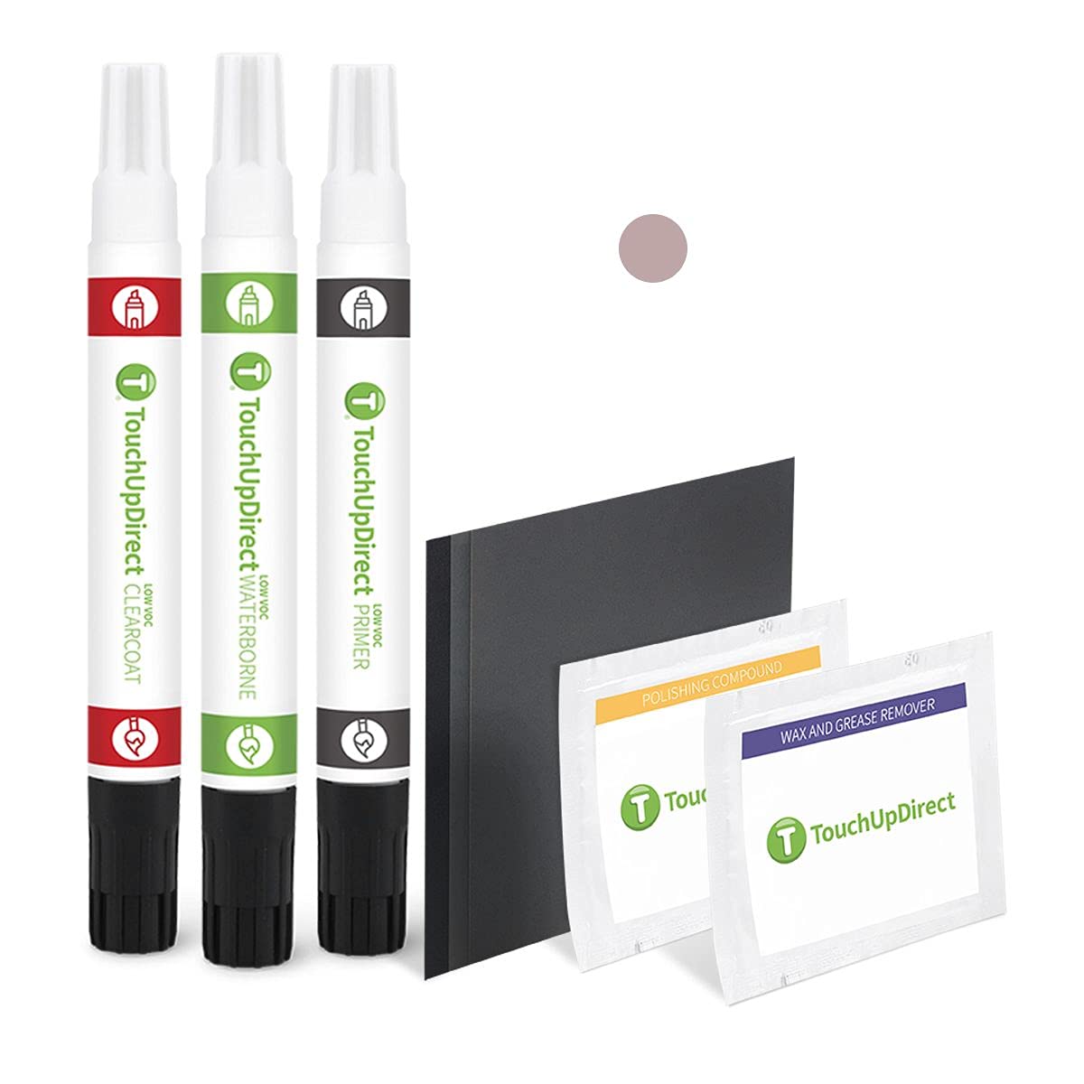 Touchupdirect 817 Rose Gold Metallic Compatible With Mercedes-Benz Exact Match Touch Up Paint Combo - Platinum Kit