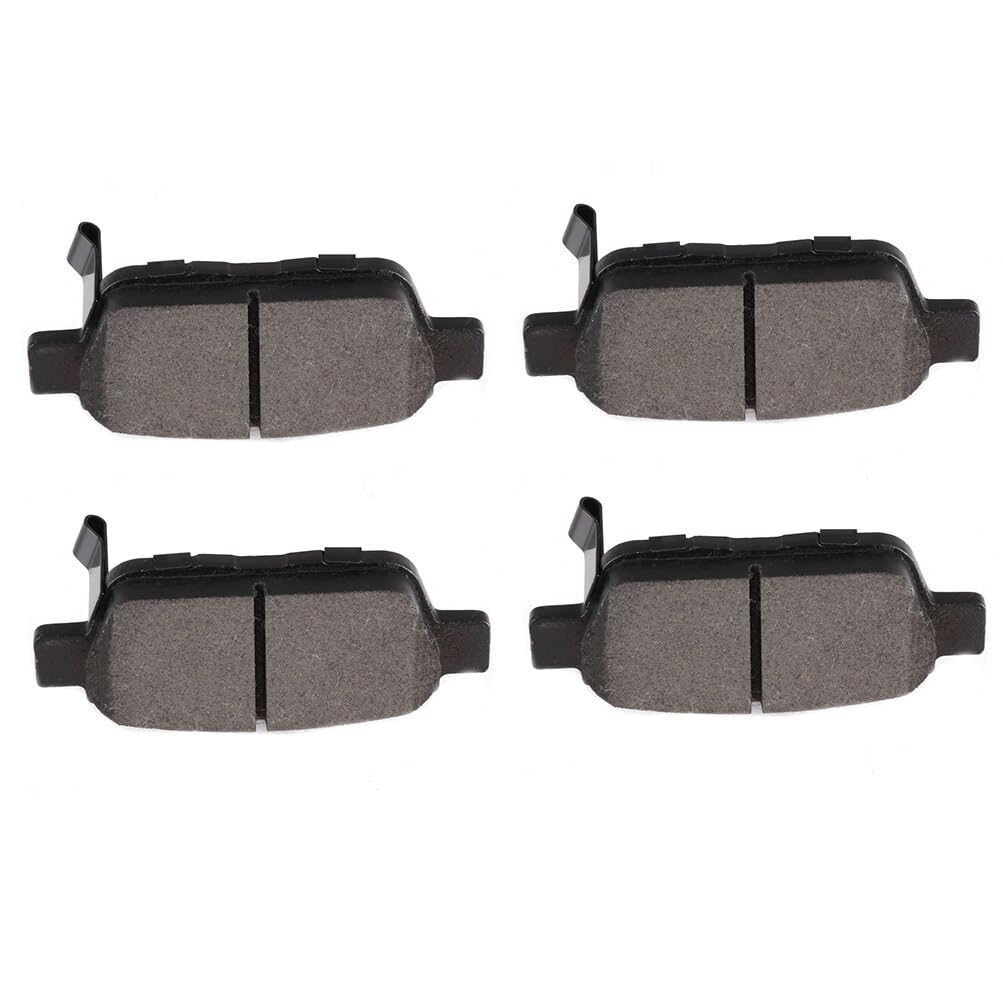 Cciyu D1103 Rear Semi-Metallic Disc Brake Pads Kit For Acura Tl 2009-2014,For Honda Ridgeline 2006-2014 4Pcs