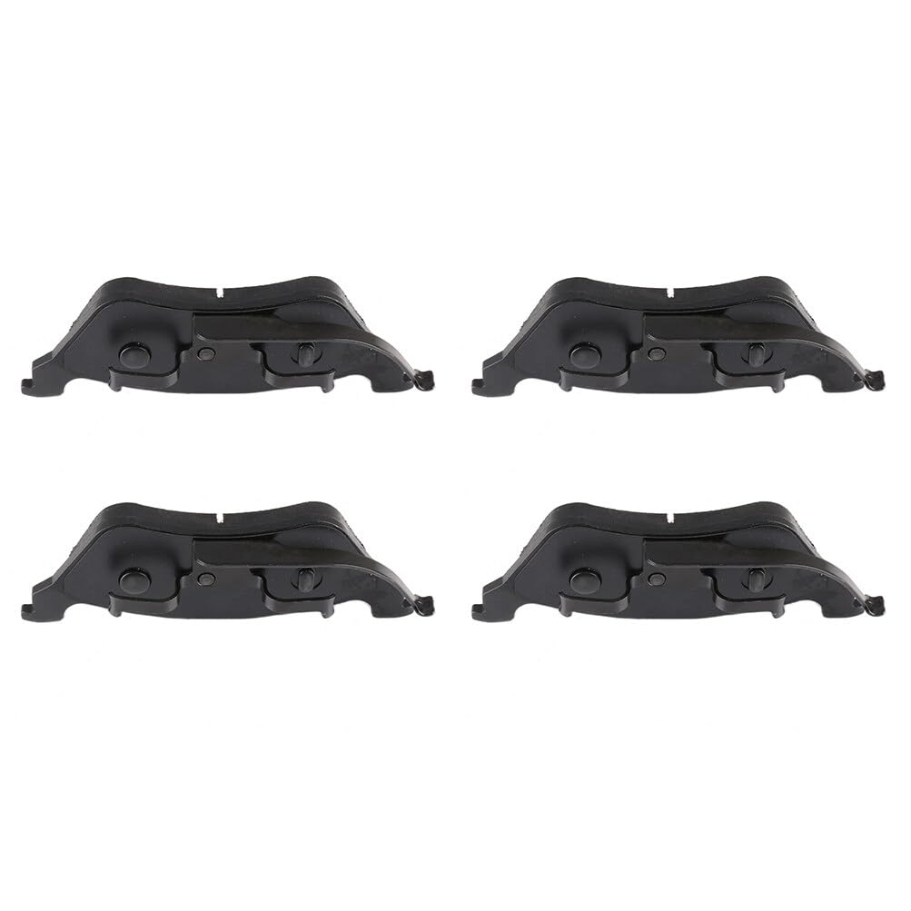 Eccpp D858-7734 4Pcs Rear Semi Metallic Disc Brake Pad Set Fit For Chrysler Town & Country 2001-2007,For Dodge Caravan 2001-2007