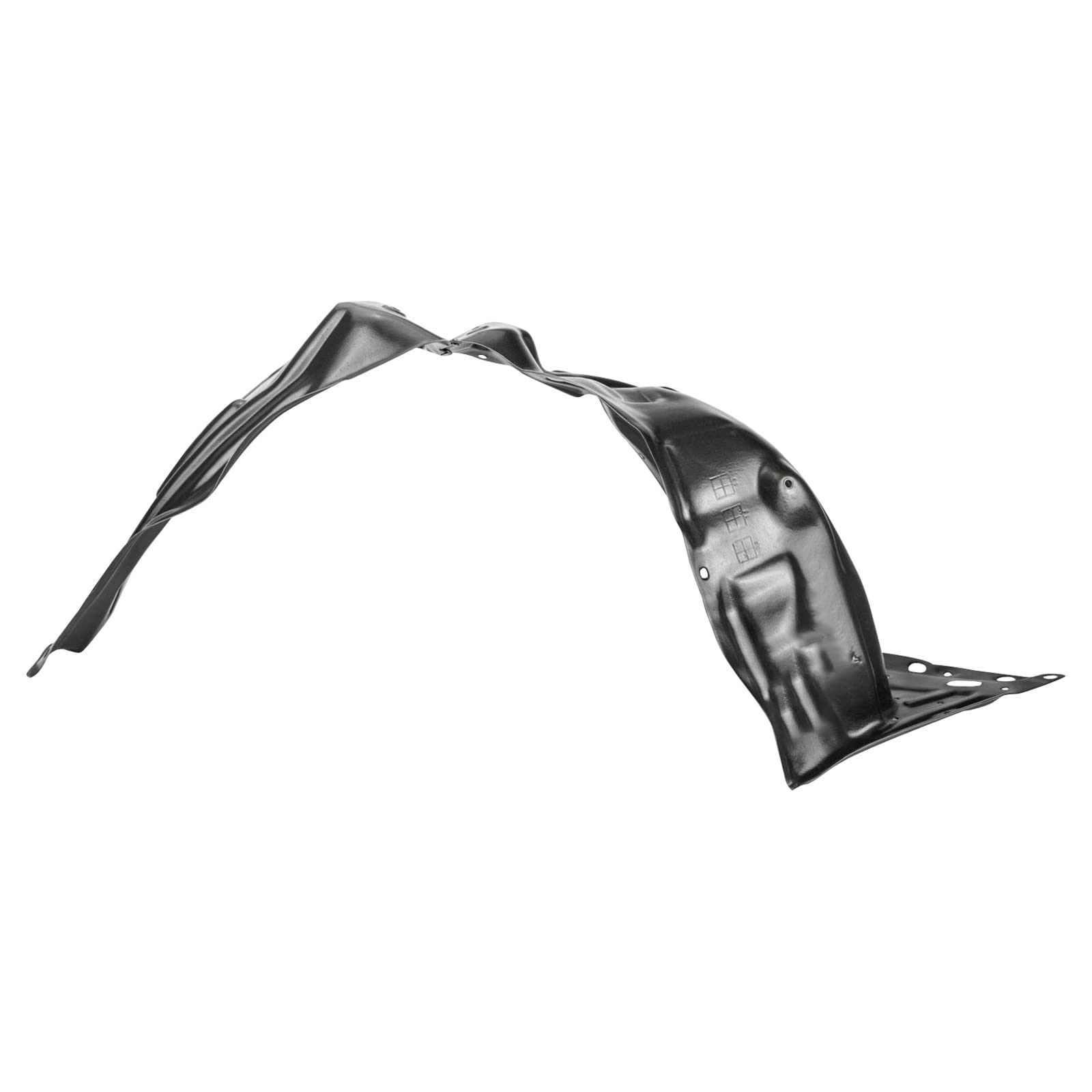 Trq Inner Fender Liner Set Compatible With 2017-2020 Mitsubishi Mirage G4 Mi1248132 Mi1249132