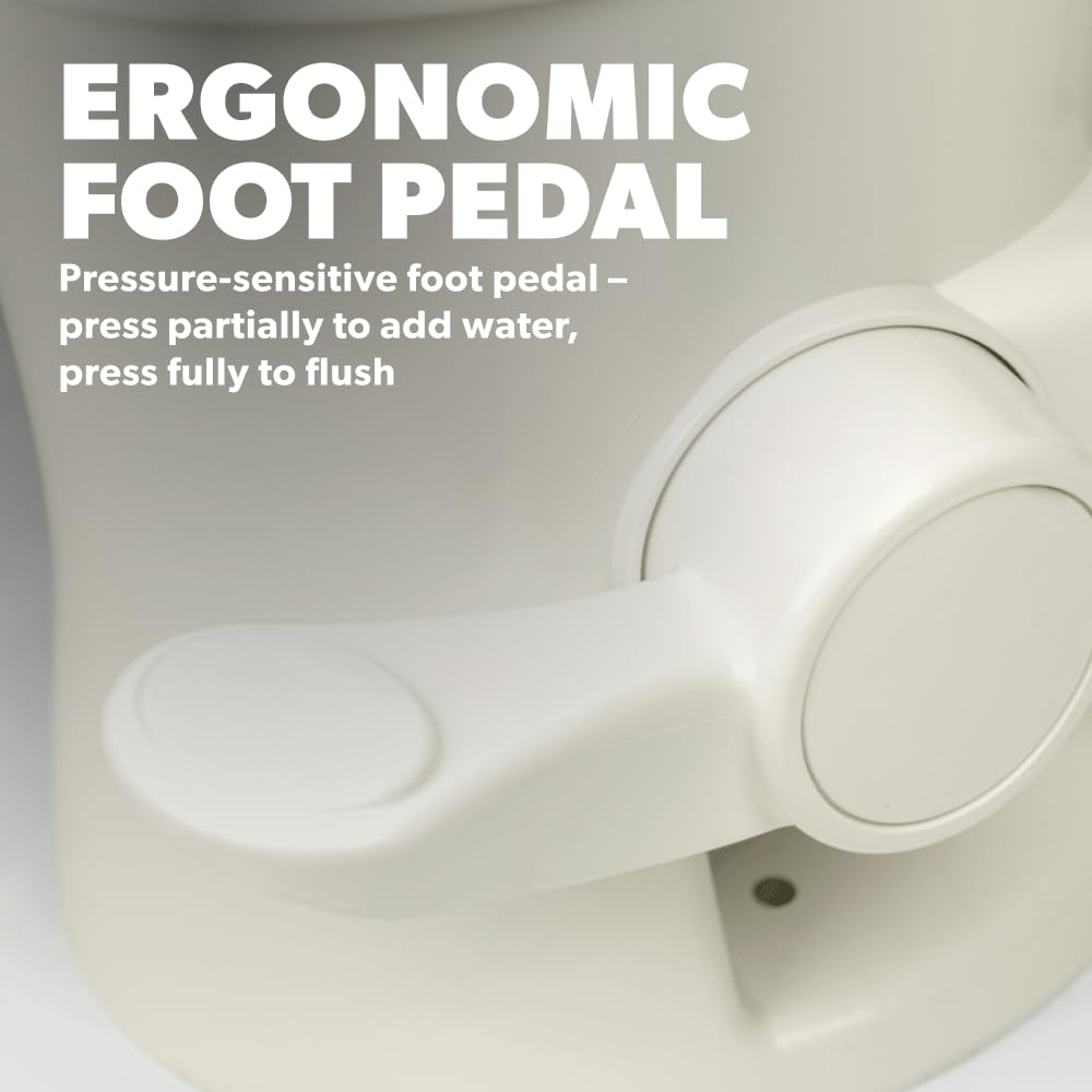 Dometic 320 Series Standard Height Toilet, Bone