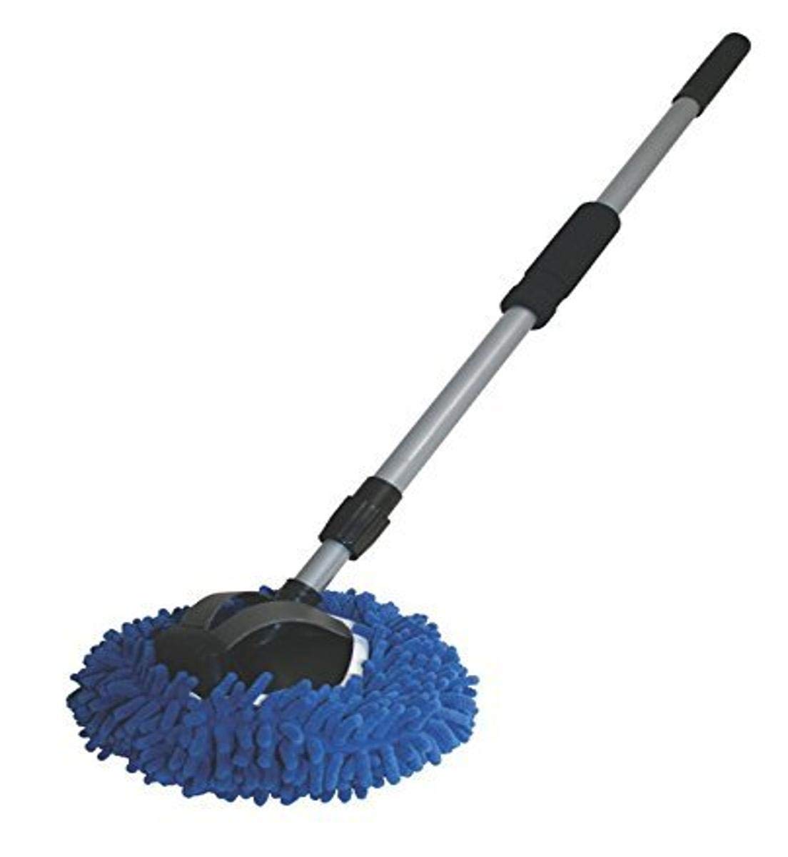 Carrand 93303 9 2-In-1 Long Chenille Microfiber Wash Mop With 48 Extension Pole