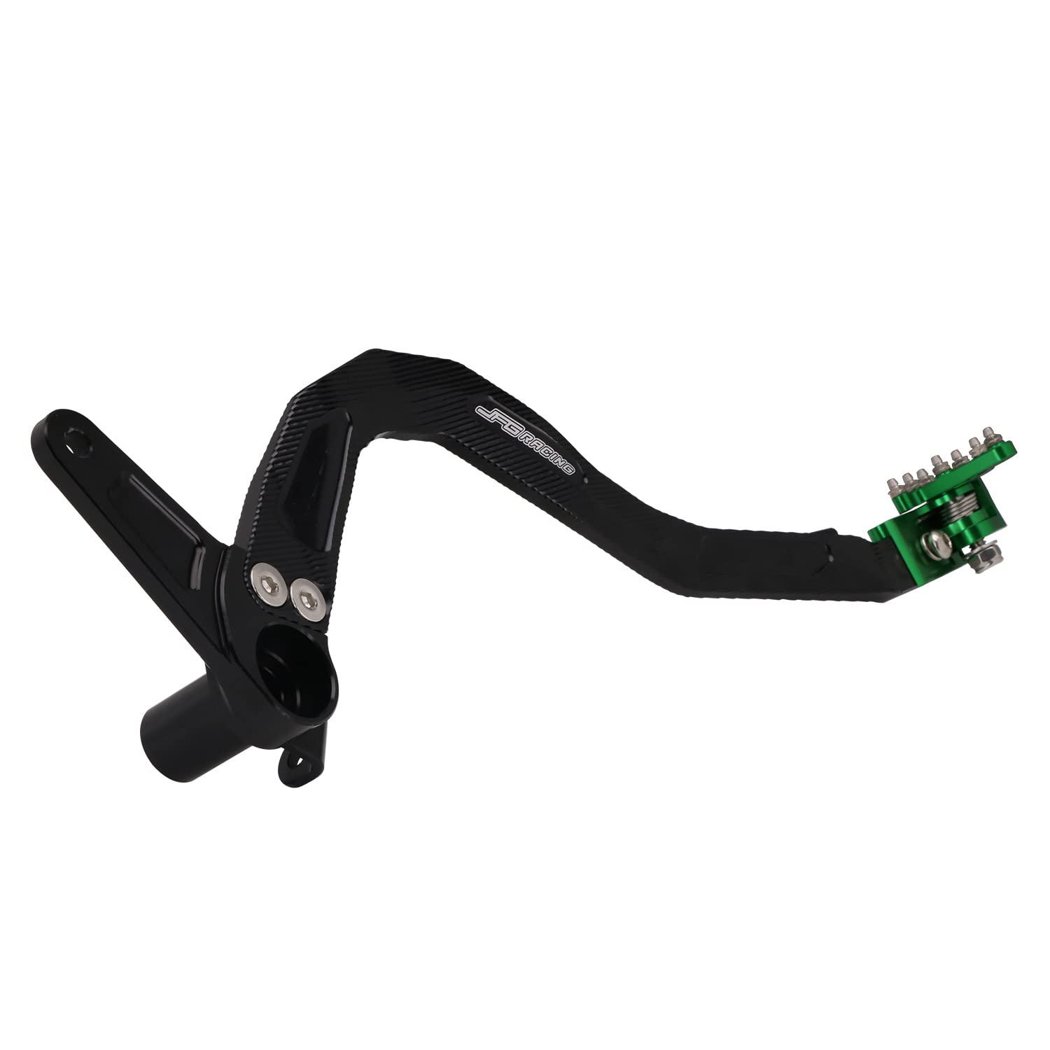 Jfg Racing Motorcycle Folding Rear Brake Pedal Foot Lever Cnc For Klx 110 Klx110 2010-2020 Pit Dirt Bike Green